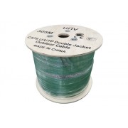 UNV CAT6, 1000ft, 24AWG, Double Jacket Outdoor 