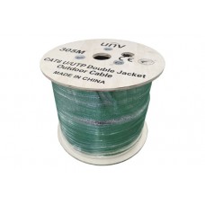 UNV CAT6, 1000ft, 24AWG, Double Jacket Outdoor 