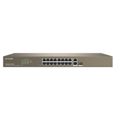 16FE+2GE/1SFP Managed Switch With 16-Port PoE