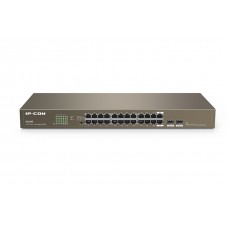 24-Port Gigabit Unmanaged Switch with 2 SFP Slots