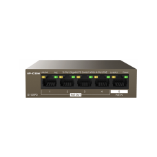 5-Port Gigabit PD Switch With 4-Port PoE