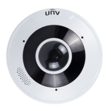 UNV 12MP Ultra HD Vandal-resistant Fisheye Fixed Dome Camera