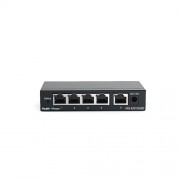 5-Port Gigabit unmanaged Switch, 5 Gigabit RJ45 Ports ,Steel Case 