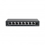 8-Port Gigabit unmanaged Switch, 8 Gigabit RJ45 Ports ,Steel Case