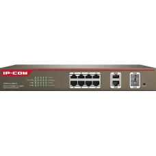 8-Port10/100Mbps+2 Gigabit Desktop Switch With 8-Port PoE