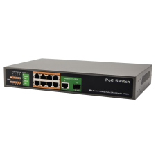 8 x 100Mbps PoE + 1 x 1000Mbps UpLink + 1 x SFP PoE Switch